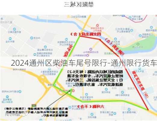 2024通州区柴油车尾号限行-通州限行货车