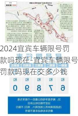 2024宜宾车辆限号罚款吗现在-宜宾车辆限号罚款吗现在交多少钱