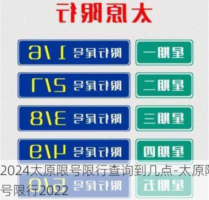 2024太原限号限行查询到几点-太原限号限行2022