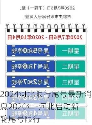 2024河北限行尾号最新消息2020年-河北启动新一轮尾号限行