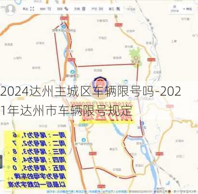 2024达州主城区车辆限号吗-2021年达州市车辆限号规定