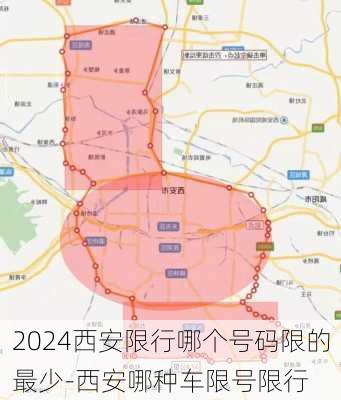 2024西安限行哪个号码限的最少-西安哪种车限号限行