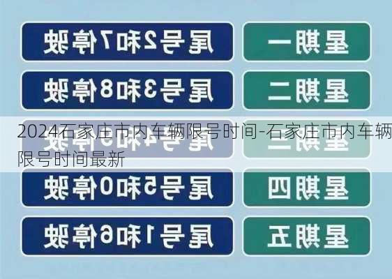 2024石家庄市内车辆限号时间-石家庄市内车辆限号时间最新