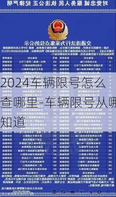 2024车辆限号怎么查哪里-车辆限号从哪知道