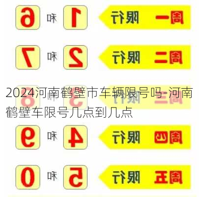 2024河南鹤壁市车辆限号吗-河南鹤壁车限号几点到几点