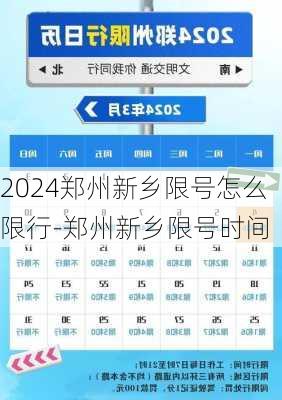 2024郑州新乡限号怎么限行-郑州新乡限号时间