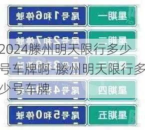 2024滕州明天限行多少号车牌啊-滕州明天限行多少号车牌