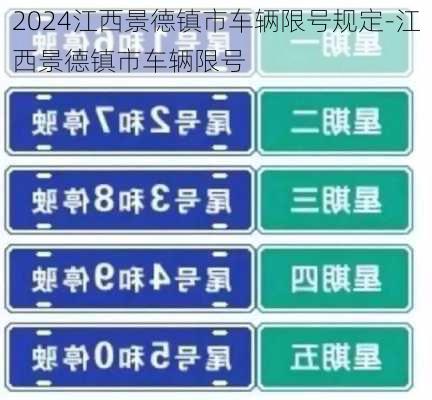 2024江西景德镇市车辆限号规定-江西景德镇市车辆限号