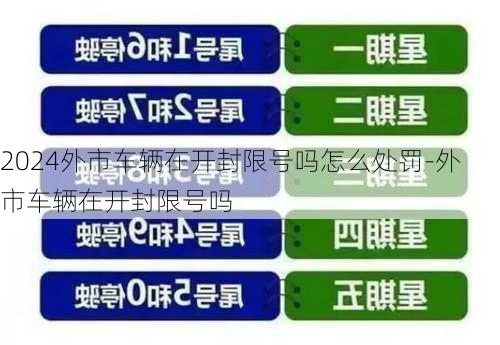 2024外市车辆在开封限号吗怎么处罚-外市车辆在开封限号吗