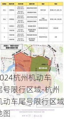 2024杭州机动车尾号限行区域-杭州机动车尾号限行区域地图