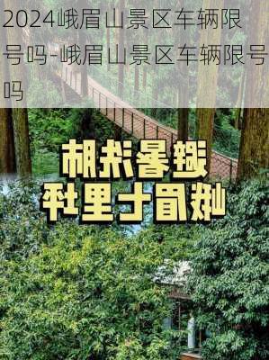 2024峨眉山景区车辆限号吗-峨眉山景区车辆限号吗