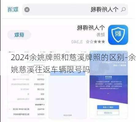 2024余姚牌照和慈溪牌照的区别-余姚慈溪往返车辆限号吗