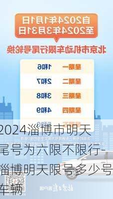 2024淄博市明天尾号为六限不限行-淄博明天限号多少号车辆