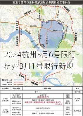 2024杭州3月6号限行-杭州3月1号限行新规