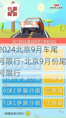 2024北京9月车尾号限行-北京9月份尾号限行