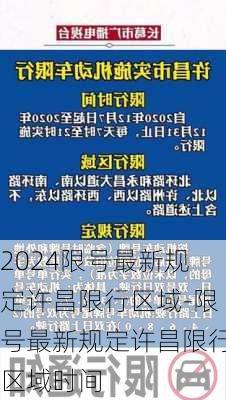 2024限号最新规定许昌限行区域-限号最新规定许昌限行区域时间