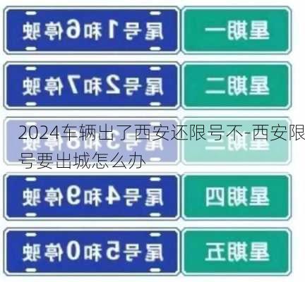 2024车辆出了西安还限号不-西安限号要出城怎么办