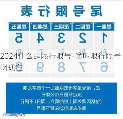 2024什么是限行限号-啥叫限行限号啊现在