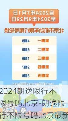 2024朗逸限行不限号吗北京-朗逸限行不限号吗北京最新