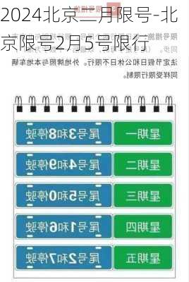 2024北京二月限号-北京限号2月5号限行