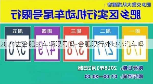 2024去合肥的车辆限号吗-合肥限行外地小汽车吗