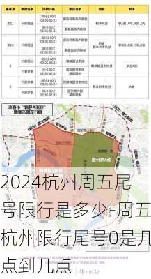 2024杭州周五尾号限行是多少-周五杭州限行尾号0是几点到几点