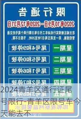 2024青羊区通行证尾号限行-青羊区限号车今天能去不