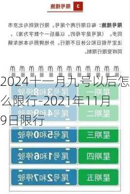 2024十一月九号以后怎么限行-2021年11月9日限行