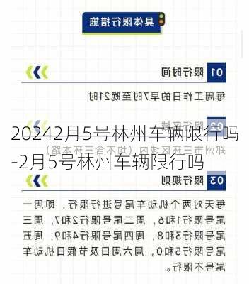 20242月5号林州车辆限行吗-2月5号林州车辆限行吗