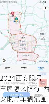 2024西安限号车牌怎么限行-西安限号车辆范围