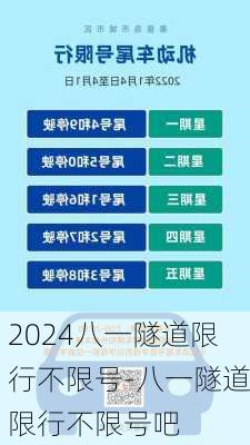 2024八一隧道限行不限号-八一隧道限行不限号吧