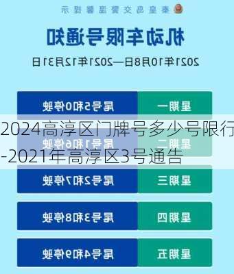 2024高淳区门牌号多少号限行-2021年高淳区3号通告