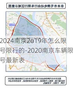 2024南京2o19年怎么限号限行的-2020南京车辆限号最新表