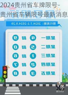 2024贵州省车牌限号-贵州省车辆限号最新消息