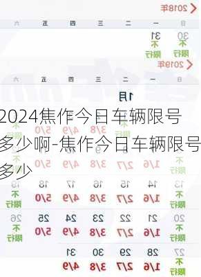 2024焦作今日车辆限号多少啊-焦作今日车辆限号多少