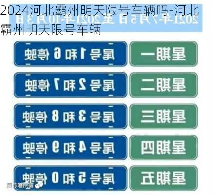 2024河北霸州明天限号车辆吗-河北霸州明天限号车辆