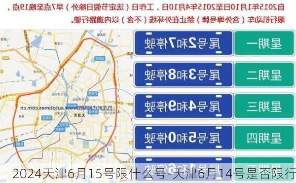 2024天津6月15号限什么号-天津6月14号是否限行