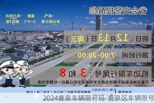 2024鹿泉车辆限号码-鹿泉区车辆限号