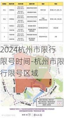 2024杭州市限行限号时间-杭州市限行限号区域