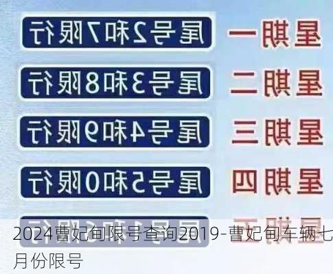 2024曹妃甸限号查询2019-曹妃甸车辆七月份限号