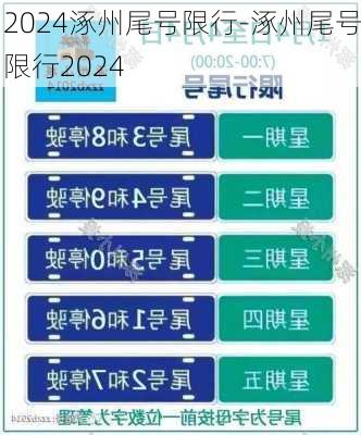 2024涿州尾号限行-涿州尾号限行2024