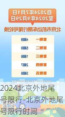 2024北京外地尾号限行-北京外地尾号限行时间