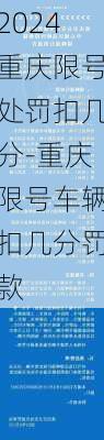 2024重庆限号处罚扣几分-重庆限号车辆扣几分罚款