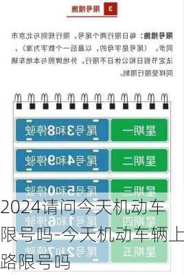 2024请问今天机动车限号吗-今天机动车辆上路限号吗