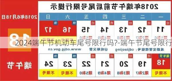 2024端午节机动车尾号限行吗?-端午节尾号限行