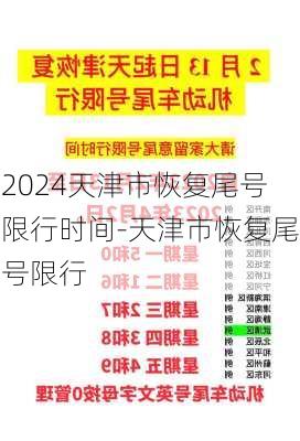 2024天津市恢复尾号限行时间-天津市恢复尾号限行