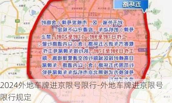 2024外地车牌进京限号限行-外地车牌进京限号限行规定