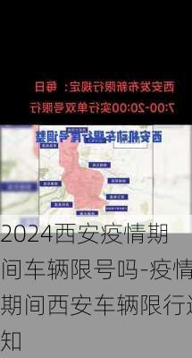 2024西安疫情期间车辆限号吗-疫情期间西安车辆限行通知