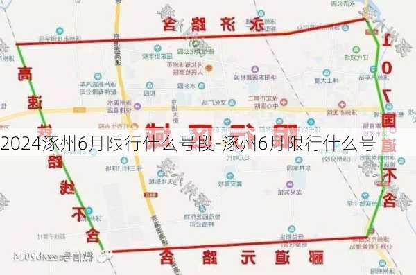 2024涿州6月限行什么号段-涿州6月限行什么号