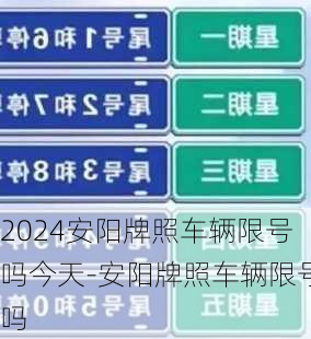 2024安阳牌照车辆限号吗今天-安阳牌照车辆限号吗